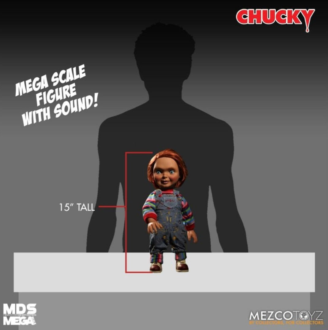 Figura Electrónica Mezco Toyz Chucky Good Guys de 15 Pulgadas