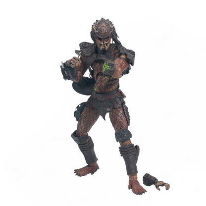 Figura Mcfarlane Toys City Hunter Predator Edición Battle Damage