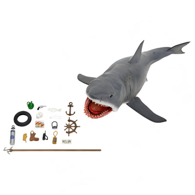 Set de Figura y Accesorios NECA The Game of Jaws Edición 50 Aniversario