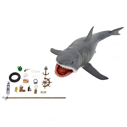 Set de Figura y Accesorios NECA The Game of Jaws Edición 50 Aniversario