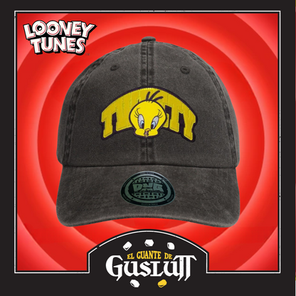 Gorra Looney Tunes “Tweety” Gris Vintage
