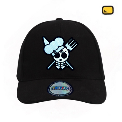 Gorra One Piece Bandera de Sanji Negra