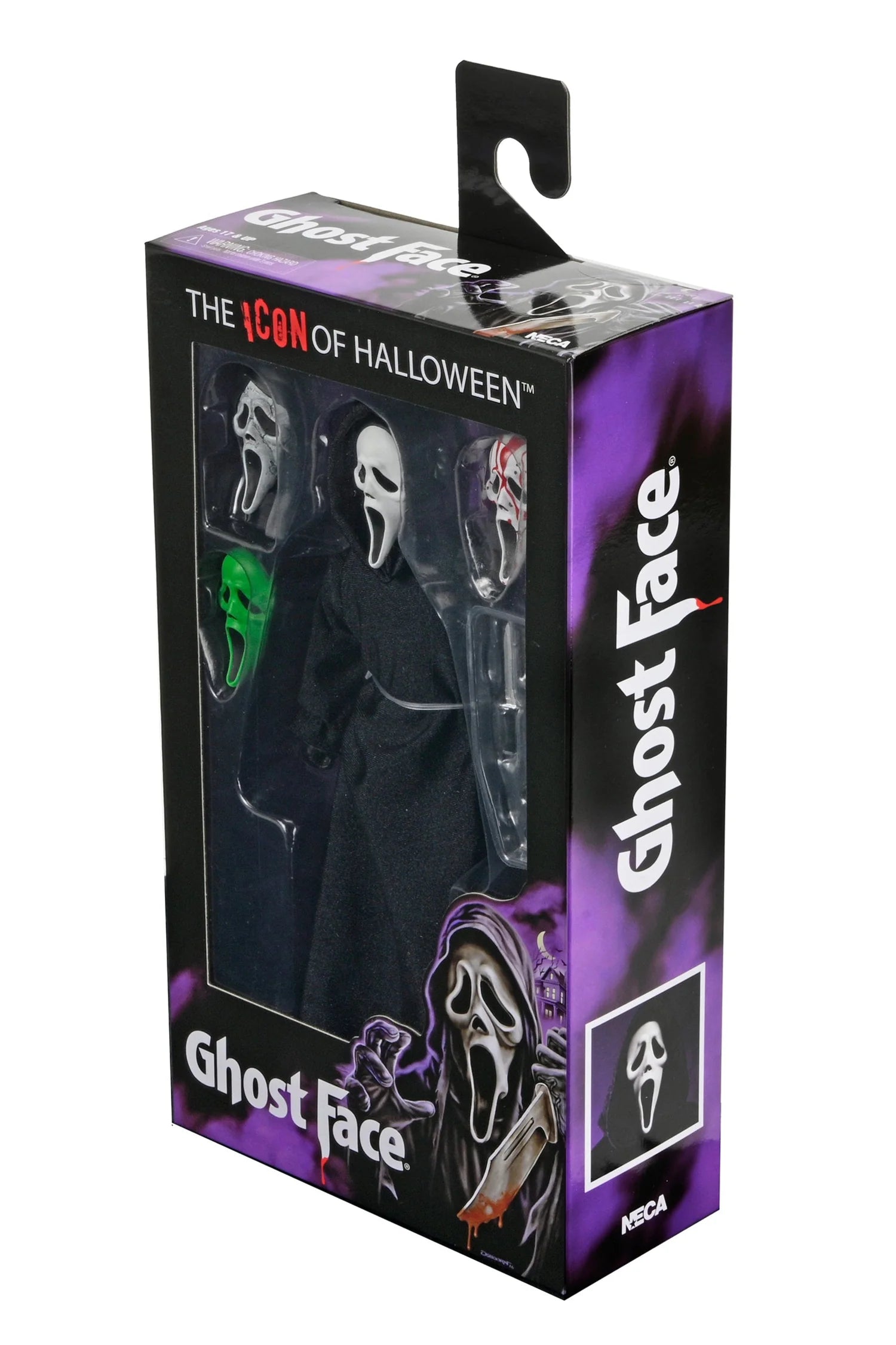 Figura NECA Ghostface The Icon of Halloween Edición Clothed