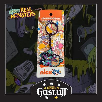 Llavero Nickelodeon Aaah!!! Real Monsters Metálico Edición Limitada