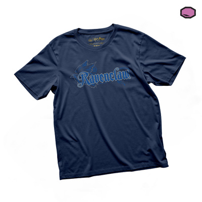 Playera Harry Potter Ravenclaw Azul Marino