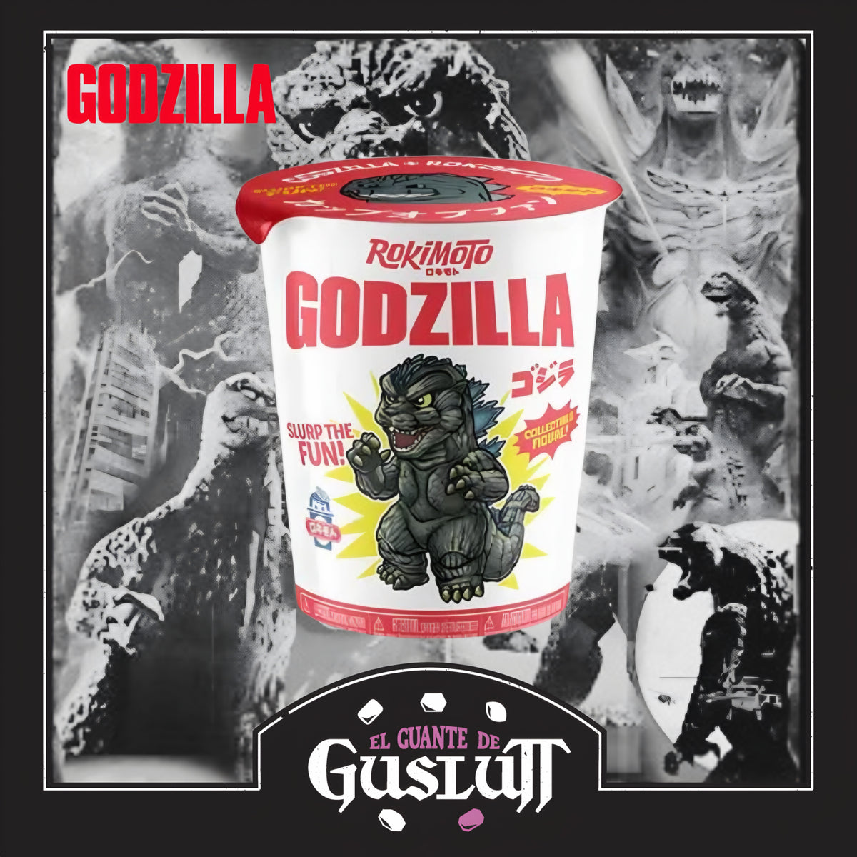 Figura de Vinilo Godzilla Series 1 Rokimoto Cup Collection (Figura al Azar)