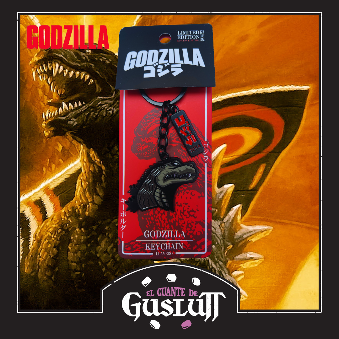 Llavero Godzilla Metálico Edición Limitada