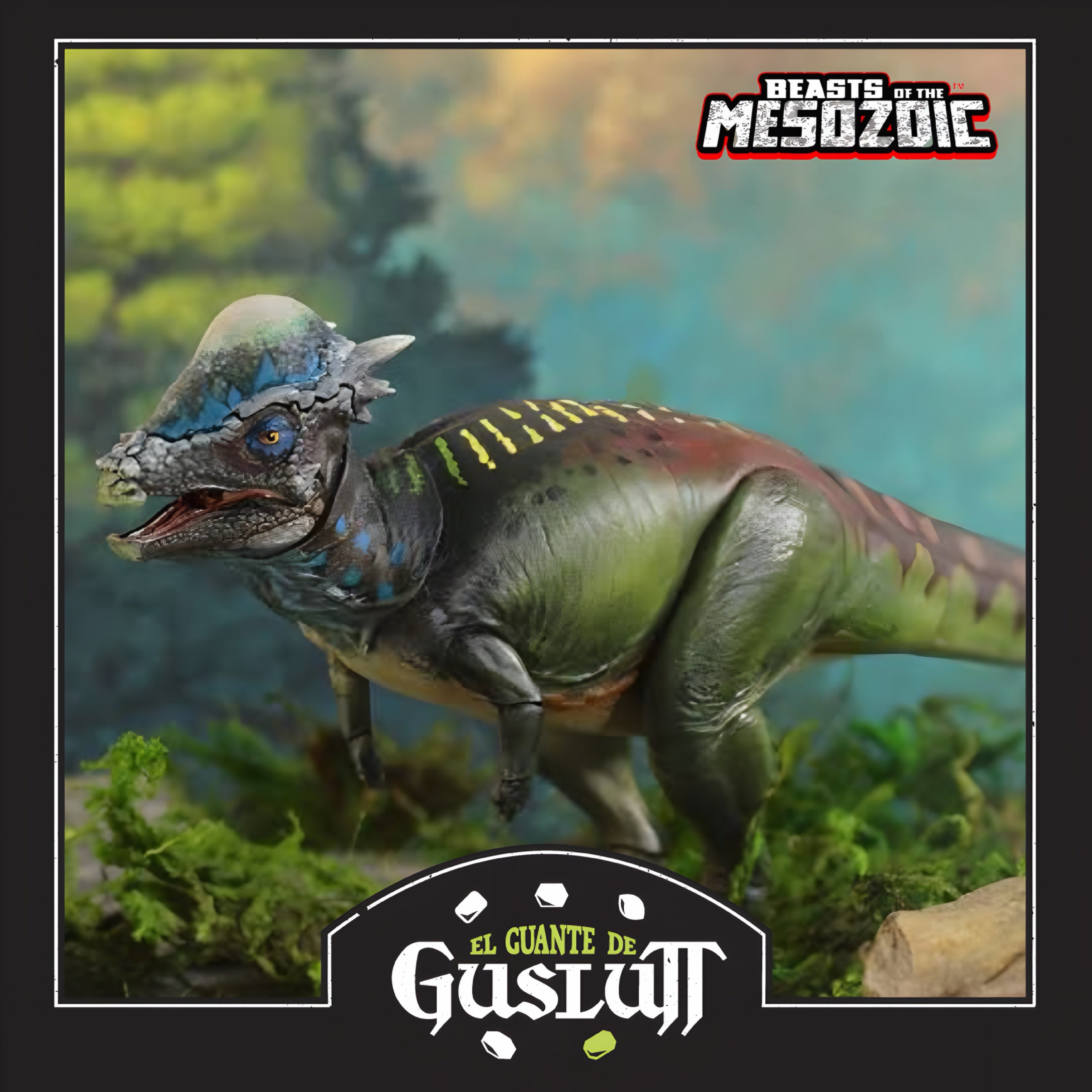 Figura Beasts of the Mesozoic Pachycephalosaurus Wyomingensis Escala 1/18