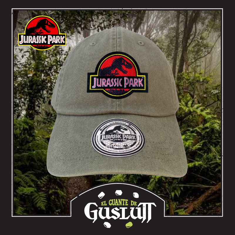 Gorra Jurassic Park Logo Beige Vintage