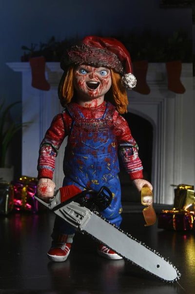 Figura NECA Chucky (Holiday Edition) Versión Ultimate
