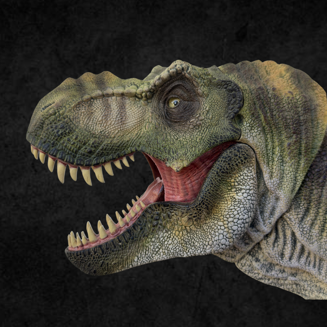 Figura Tyrannosaurus Rex King of Jurassic Premium Series Escala 1/18