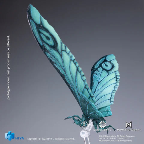 Figura Hiya Toys Godzilla King of the Monsters Mothra Edición Esmeralda Versión 2019 Escala 1/10