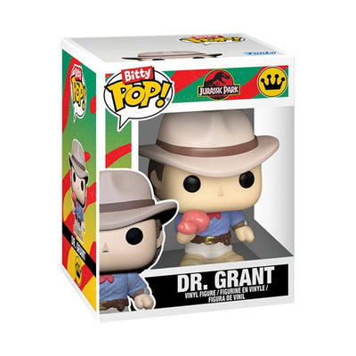 Set de Mini Figuras Funko Bitty Pop Rides Jurassic Park Dr Alan Grant and Jurassic SUV