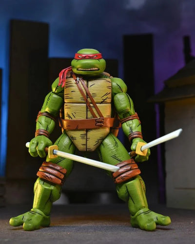 Figura Figura NECA Teenage Mutant Ninja Turtles Leonardo Edición Mirage Comics