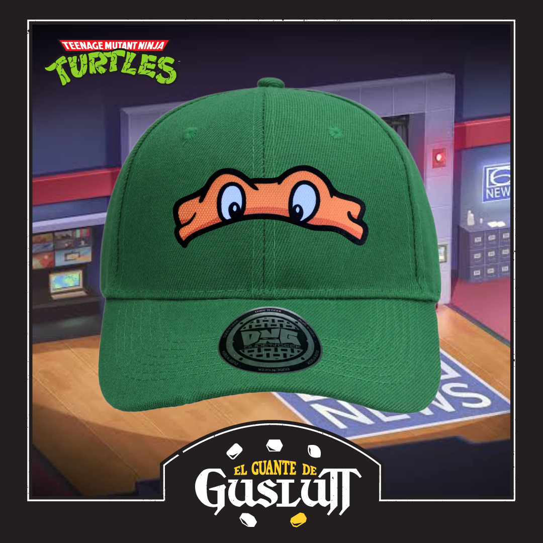 Gorra Tortugas Ninja TMNT “Michaelangelo Mask” Verde