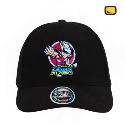 Gorra Los Caballeros del Zodiaco Seiya Negra