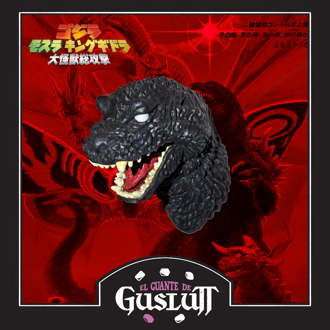Head Magnet Godzilla, Mothra and King Ghidorah: Giant Monsters All-Out Attack (2001) Ichiban Kuji G Prize — Edición Japonesa 70 Aniversario