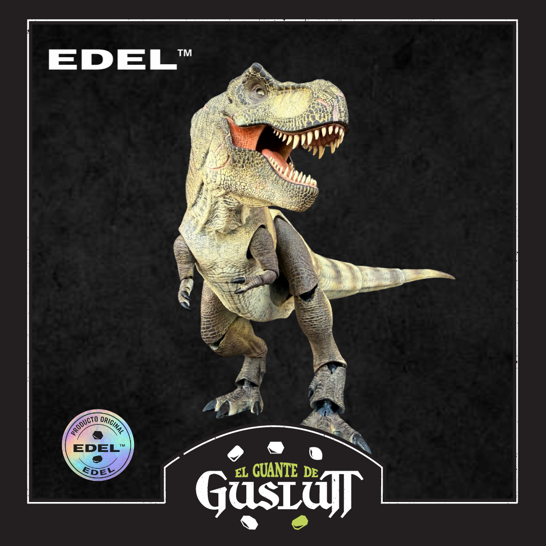 Figura Edel Toys Tyrannosaurus Rex Emperor Collector Series Edición Limitada Escala 1/35