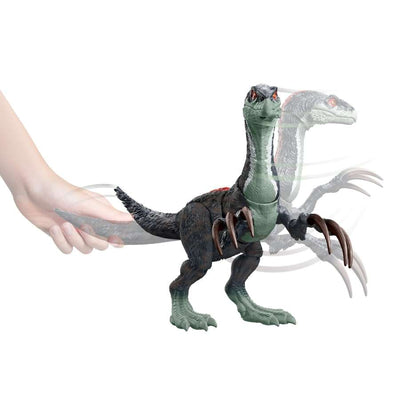 Figura Jurassic World Dominion Therizinosaurus con Acción de Batalla y Sonido