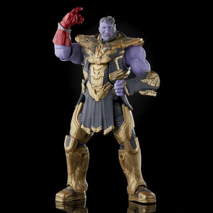 Set de Figuras Marvel Legends Infinity Saga Iron Man Mark 85 vs Thanos Escala 6 Pulgadas