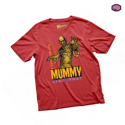 Playera Universal Monsters La Momia Roja