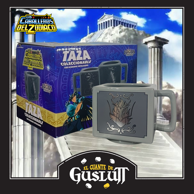 Taza Los Caballeros del Zodiaco Edición Especial Caja de Pandora Dragon Shiryu