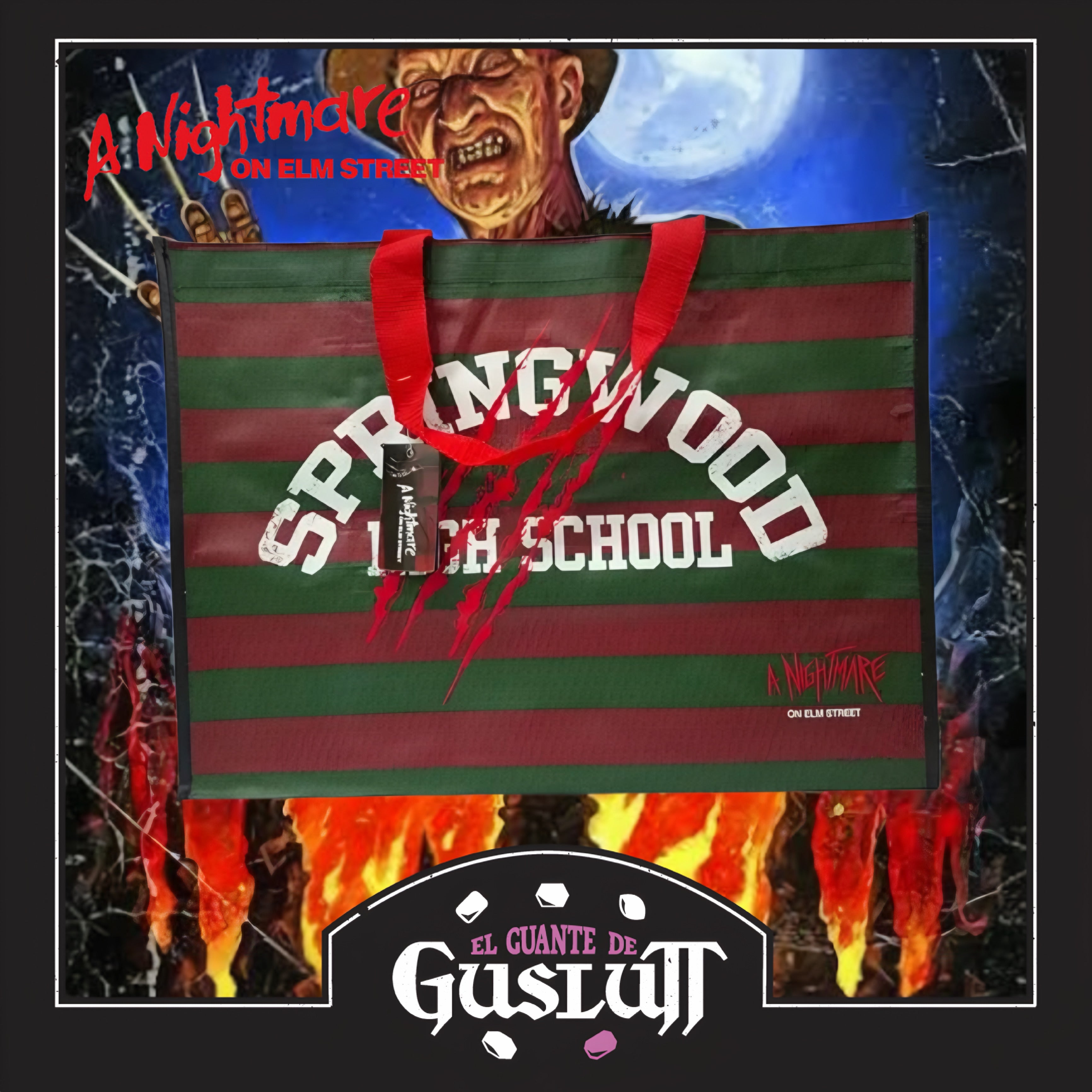 Bolsa Plastificada A Nightmare on Elm Street Springwood High School
