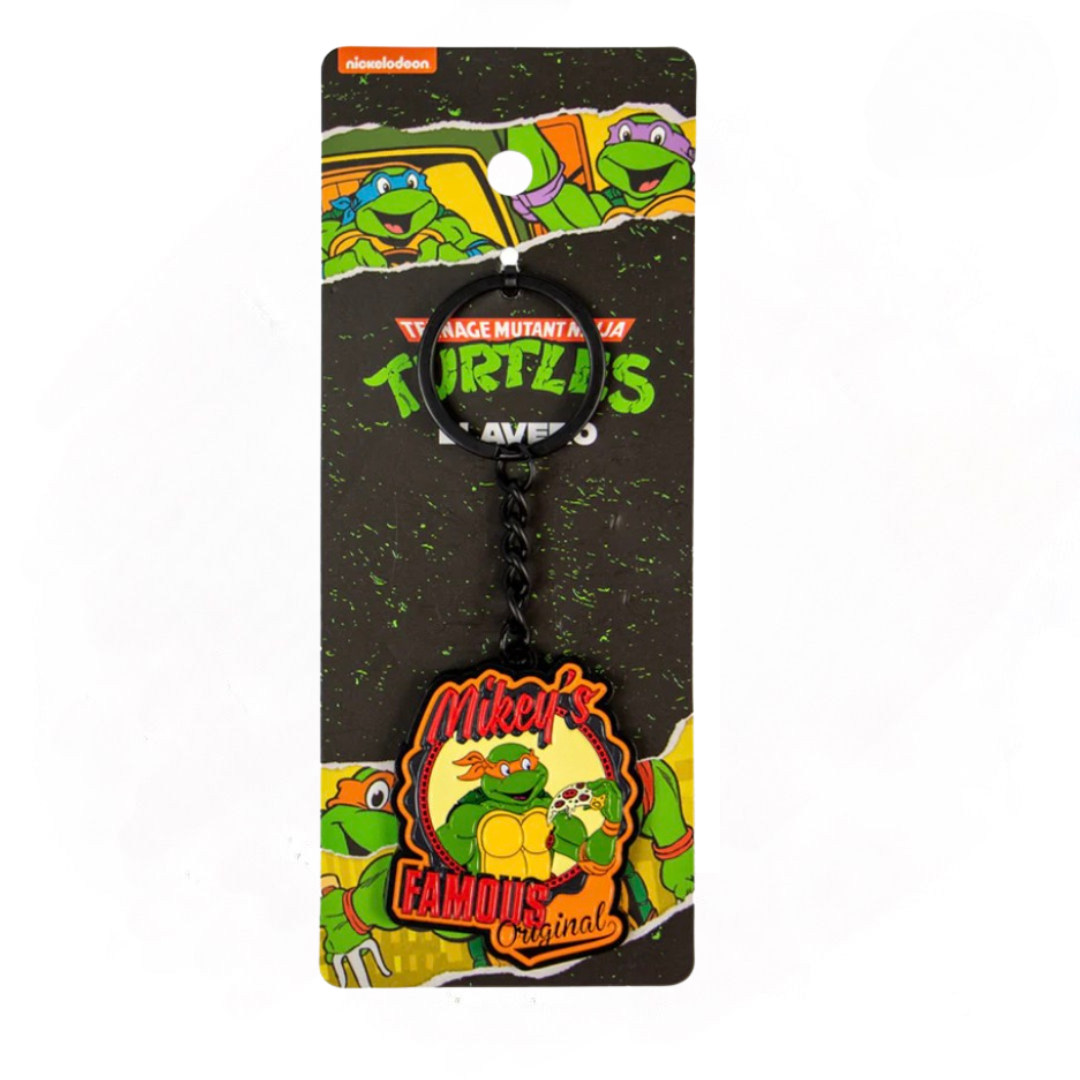 Llavero Nickelodeon Tortugas Ninja Metálico Edición Limitada
