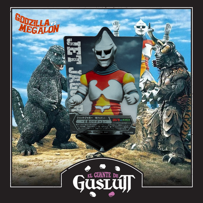 Tarjeta Acrílica con base Jet Jaguar (1973) Ichiban Kuji F Prize — Edición Japonesa