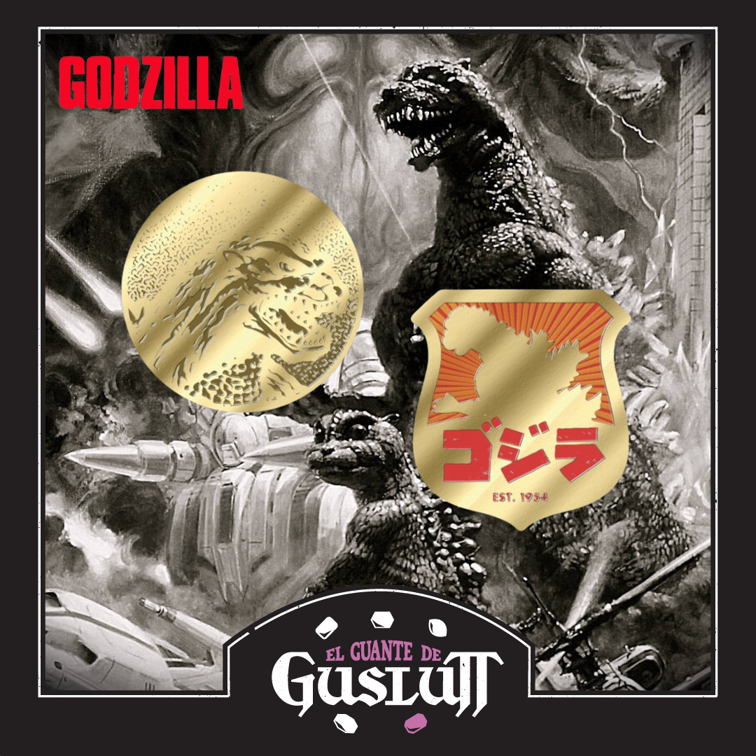 Set de Pines Godzilla Edición Limitada