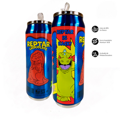 Termo Rugrats Reptar Tipo Lata