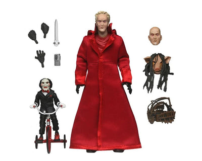 Figura NECA Saw Jigsaw Killer (Edición Bata Roja) Versión Ultimate