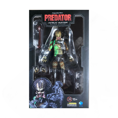 Figura Hiya Toys Jungle Hunter Predator (Battle Damage) PX Previews Exclusive Escala 1/18