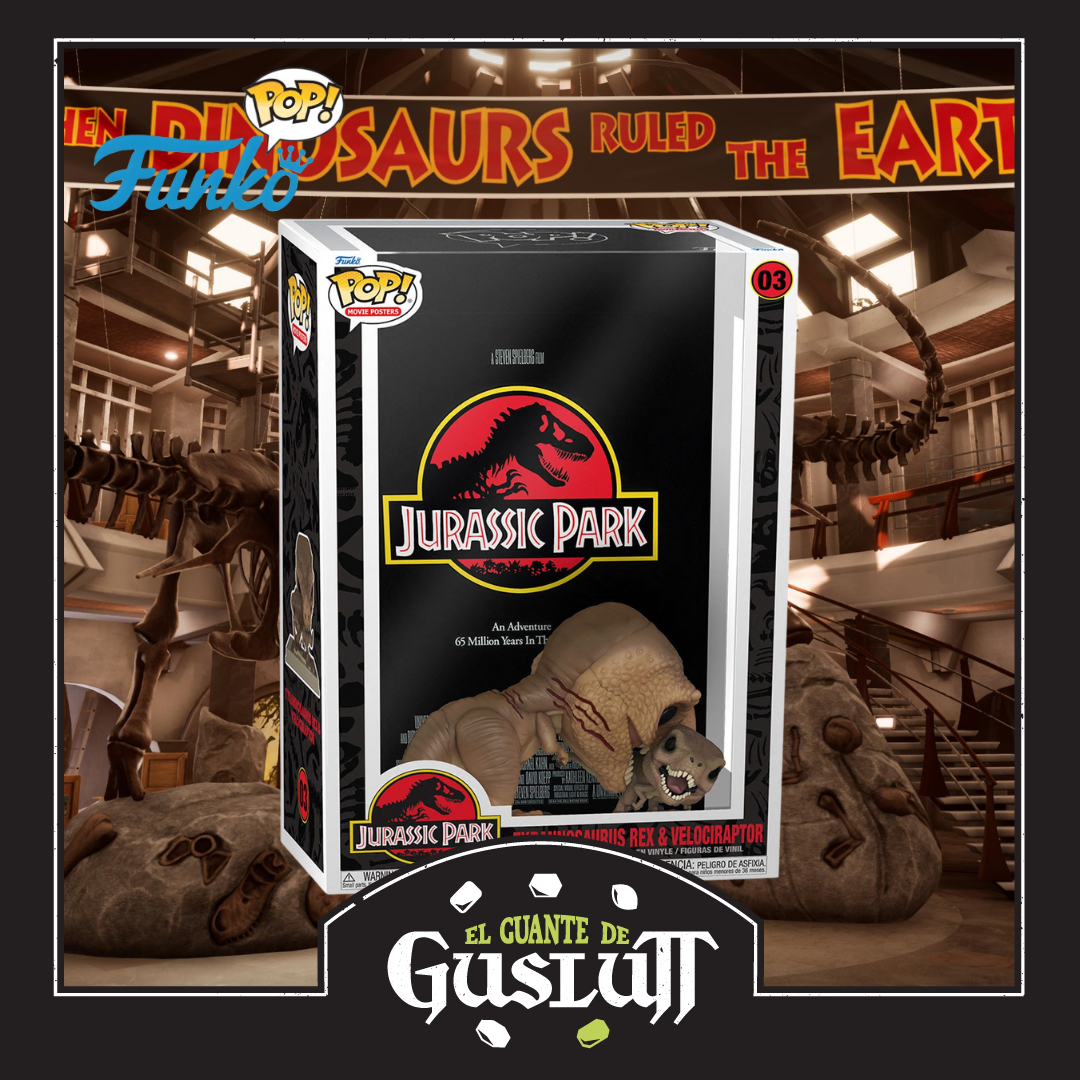 Set Funko Pop Jurassic Park Movie Poster