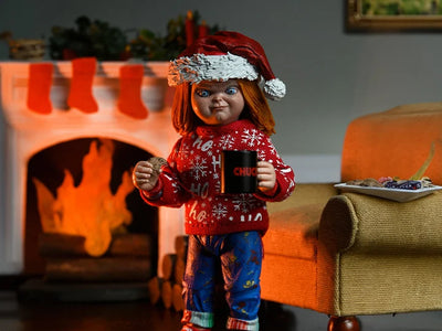 Figura NECA Chucky (Holiday Edition) Versión Ultimate