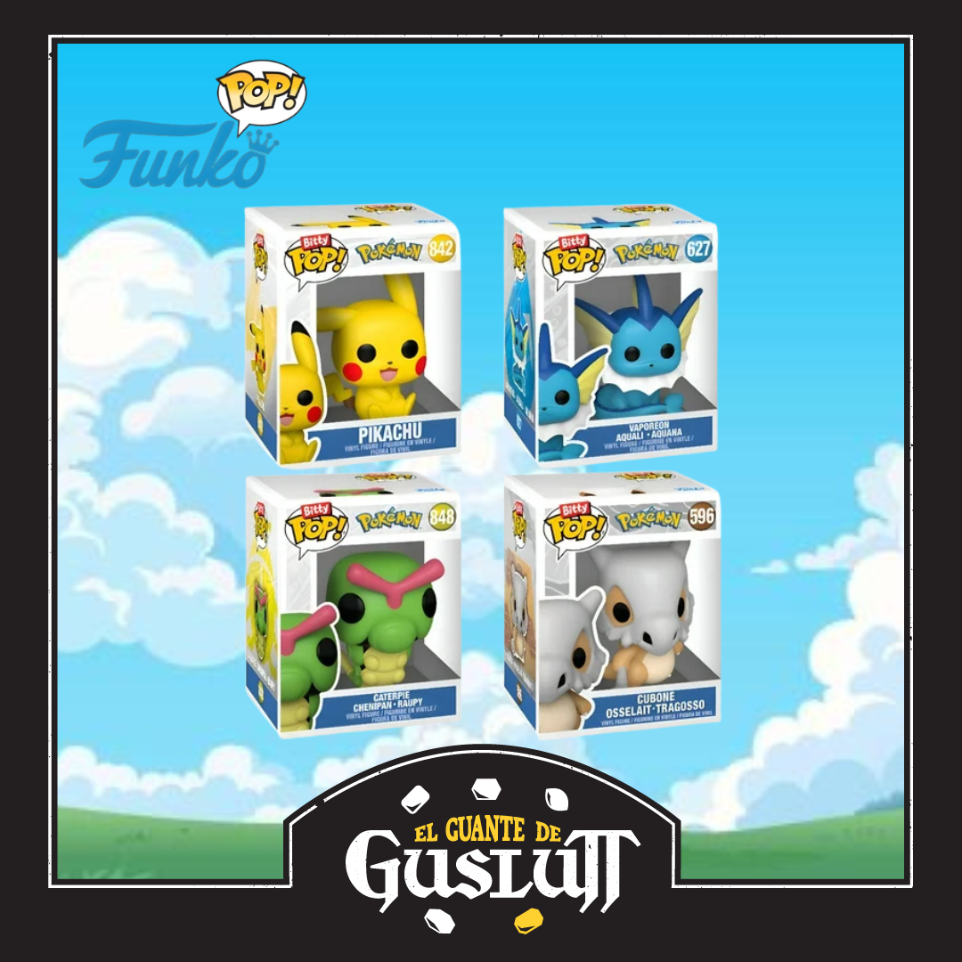 Set de Mini Figuras Funko Bitty Pop Pokémon