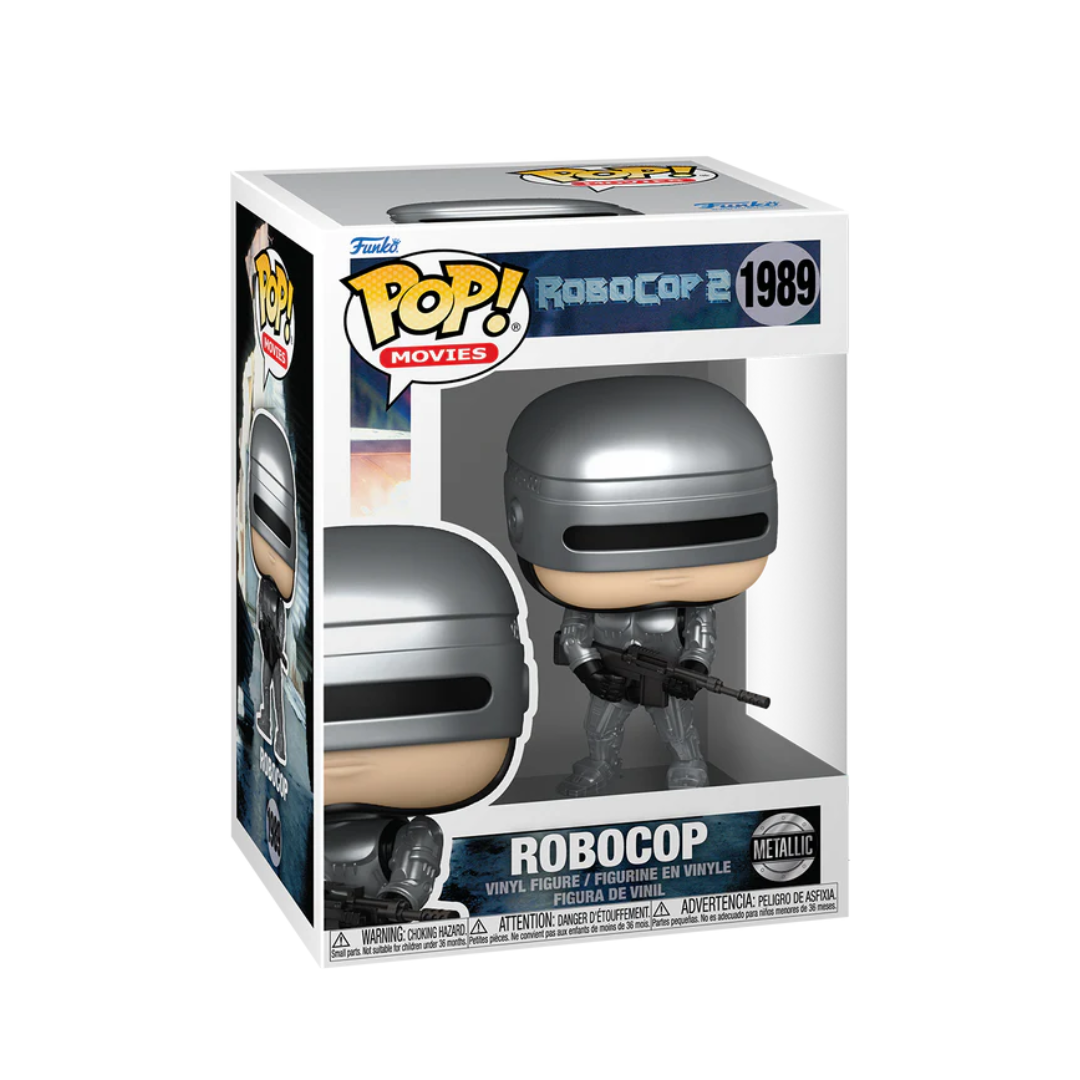 Figura Funko Pop Robocop 2 Edición Metallic