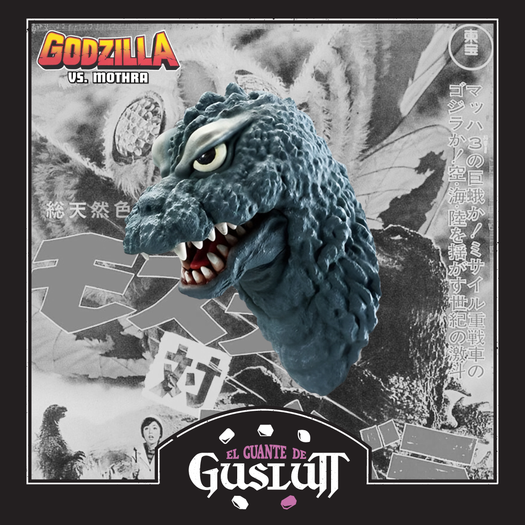 Head Magnet Godzilla (Godzilla 1964) Ichiban Kuji E Prize — Edición Japonesa 70 Aniversario