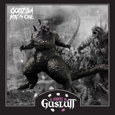 Figura de Vinilo Suave Bandai Namco Godzilla Movie Monster Series Godzilla Minus One Poster Pose Escala 1:10