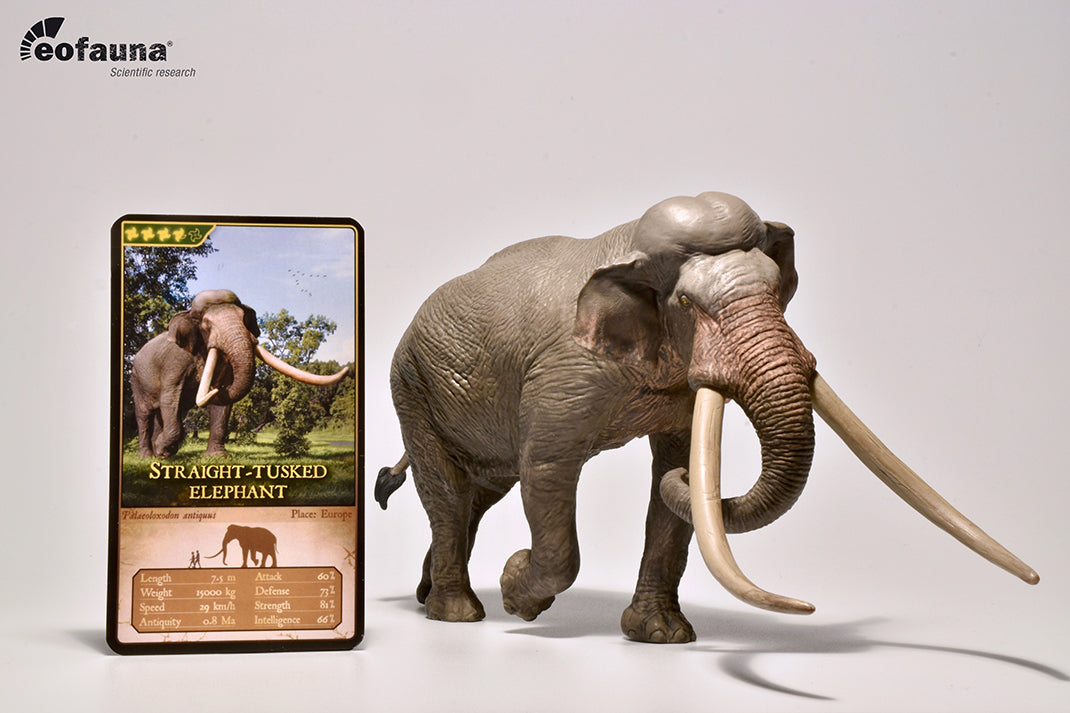 Figura Eofauna Straight-Tusked Elephant Escala 1/35