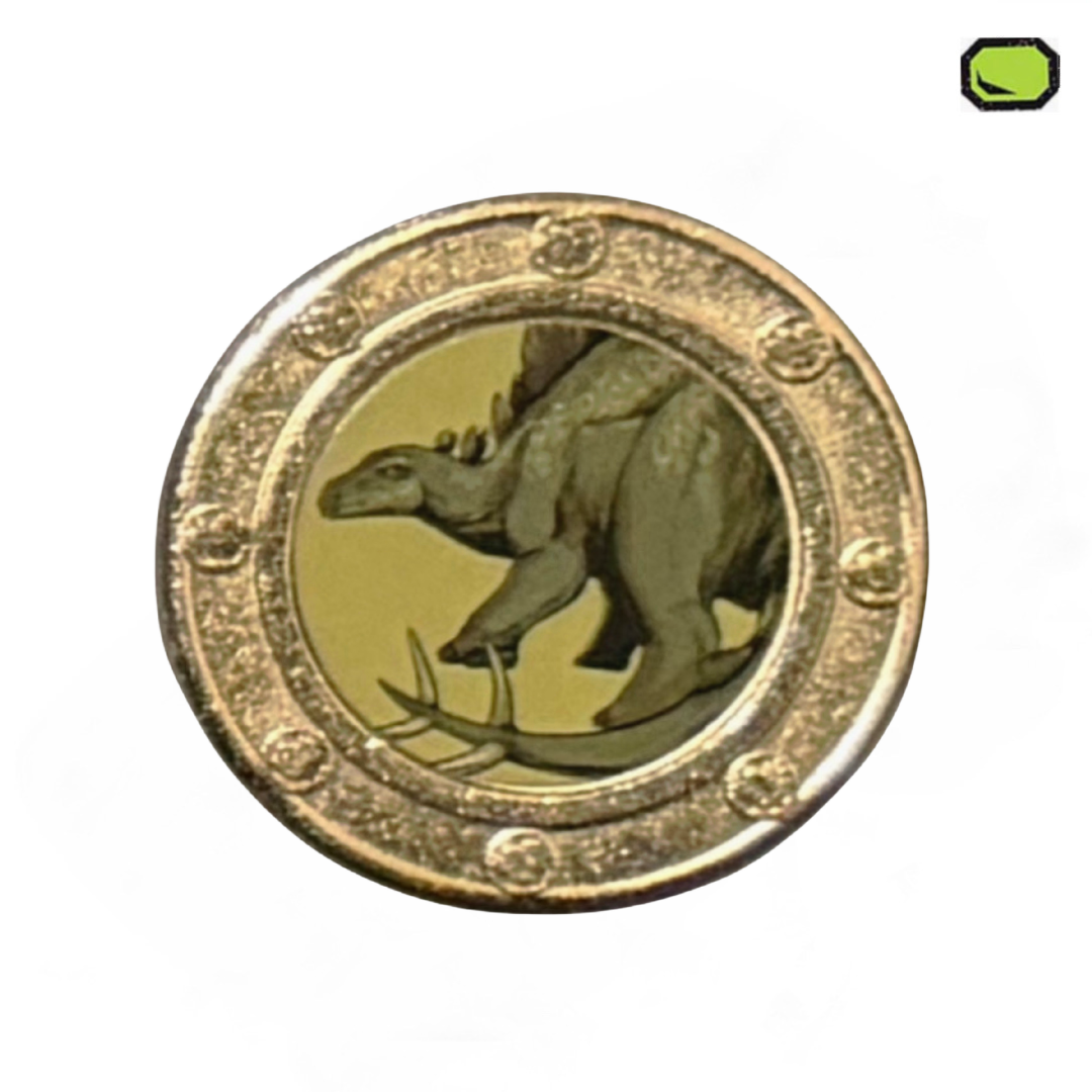 Moneda Conmemorativa Jurassic World Versión Stegosaurus Edición Limitada
