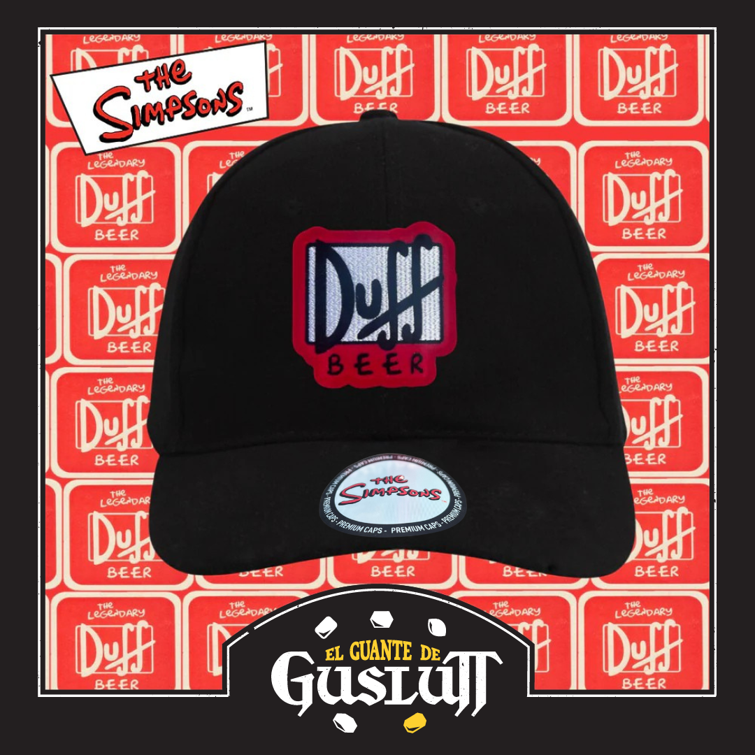Gorra The Simpsons Duff Beer Negra