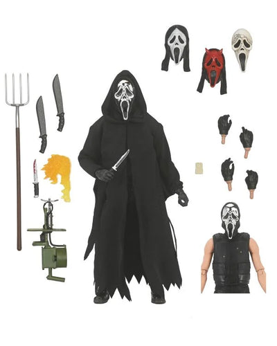 Figura NECA Ghostface Inferno Versión Ultimate