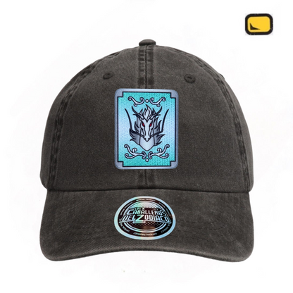 Gorra Saint Seiya “Pandora Box Shiryu Dragon” Gris Vintage