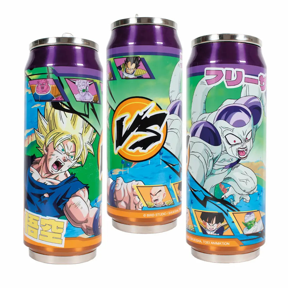 Termo Tipo Lata Dragon Ball Z Goku vs Frieza Edición Limitada