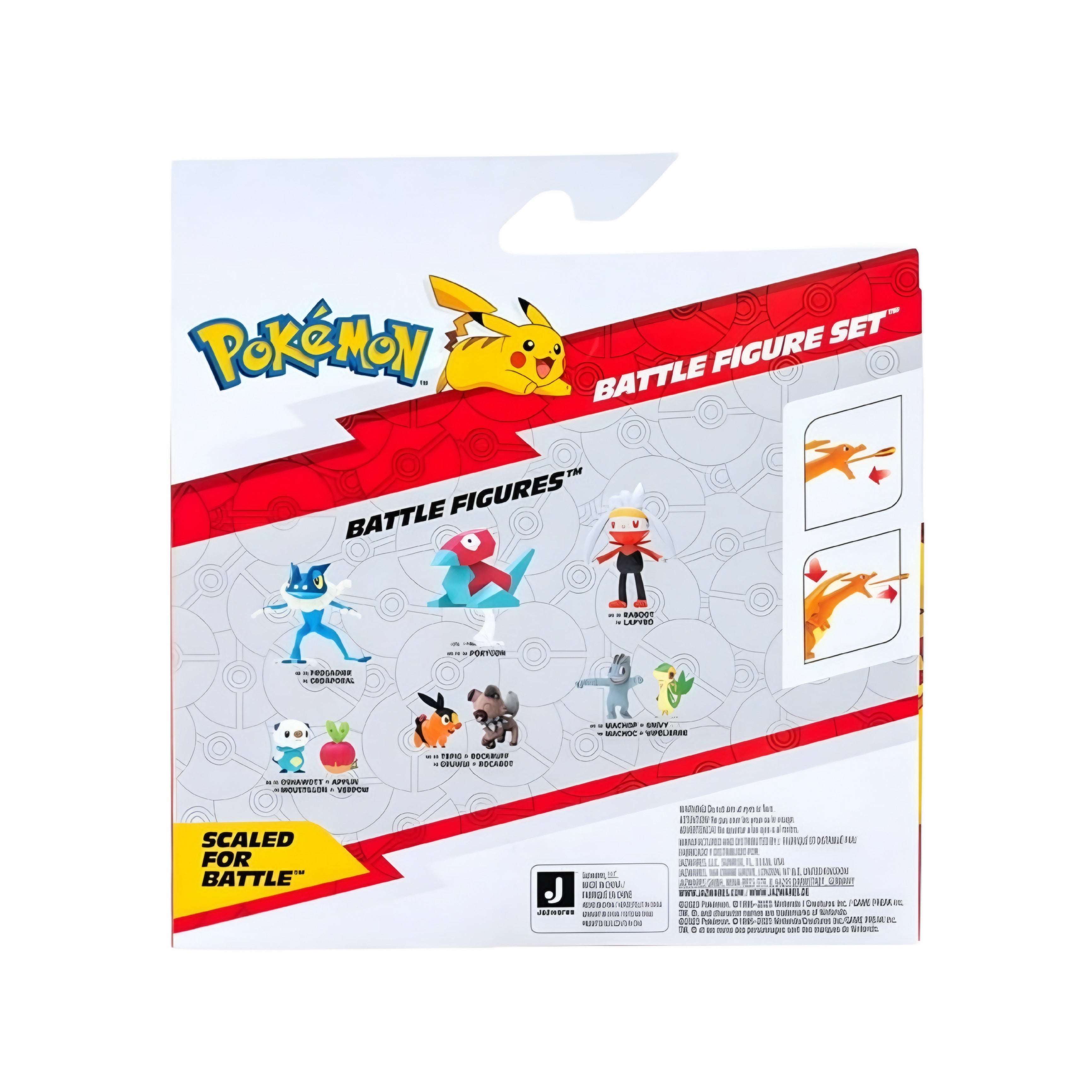 Set de Figuras de Batalla Pokémon Pikachu & Charizard