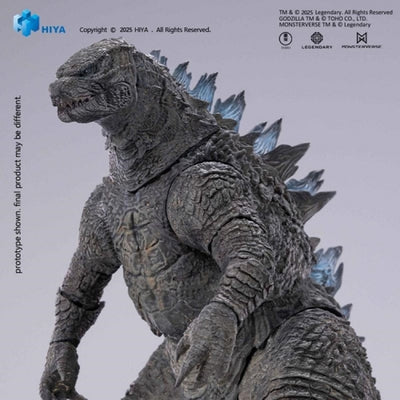 Figura Hiya Toys Godzilla Heat Ray Godzilla Versión Traslúcida 2014 Escala 1/10