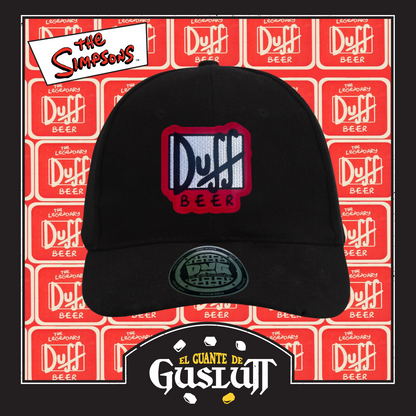 Gorra The Simpsons “Duff Beer” Negra