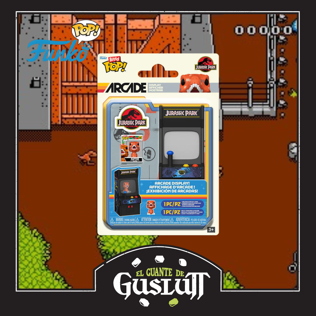 Set de Mini Figuras Funko Bitty Pop Jurassic Park Arcade