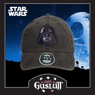 Gorra Star Wars Darth Vader Sith Lord Gris Tipo Deslavada